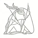 druid tattoo design idea