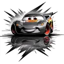Lightning Mcqueen Bolt tattoo design idea