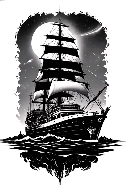 based on the poem do not go gentle into that good night include the ship from interstellar  tattoo design idea