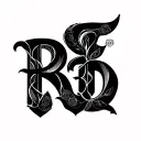 using REKHA RAJU this words create single word design  tattoo design idea