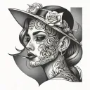 im a hustler and i want it all tattoo design idea