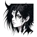 Ulquiorra Cifer cyber style tattoo tattoo design idea