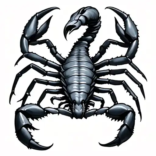 Amari scorpio zodiac sign tattoo design idea