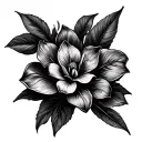 Cocoa tattoo design idea