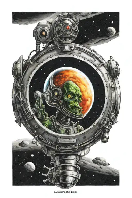 Mars Attacks Ink 31+ Mars Attacks Tattoo Ideas in 2026 - BlackInk AI