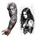 Castlevania arm tattoo tattoo design idea
