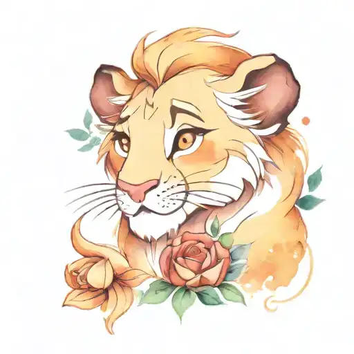 disney simba tattoo tattoo design idea