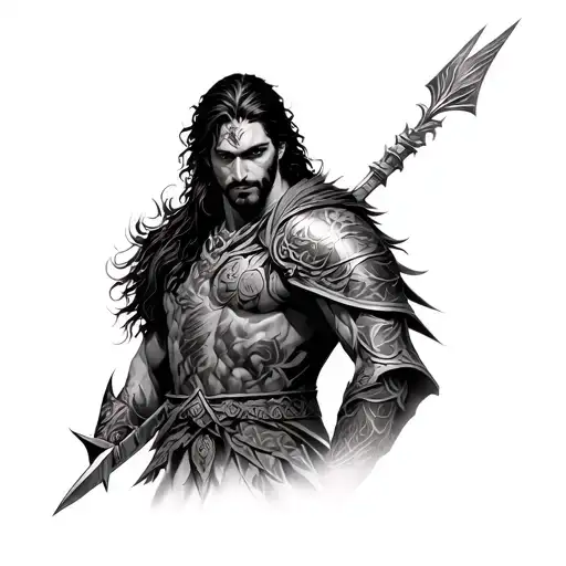 illyrian warrior tattoo design idea