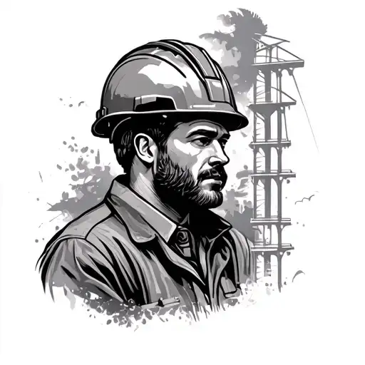 Civil Engineer tattoo design idea