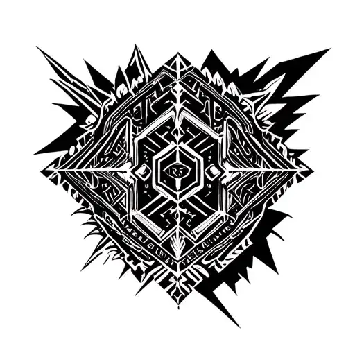 Georgia Caucasus tattoo design idea