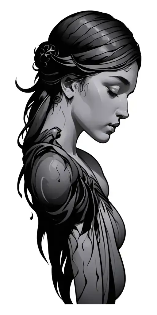 Aquarius tattoo design idea