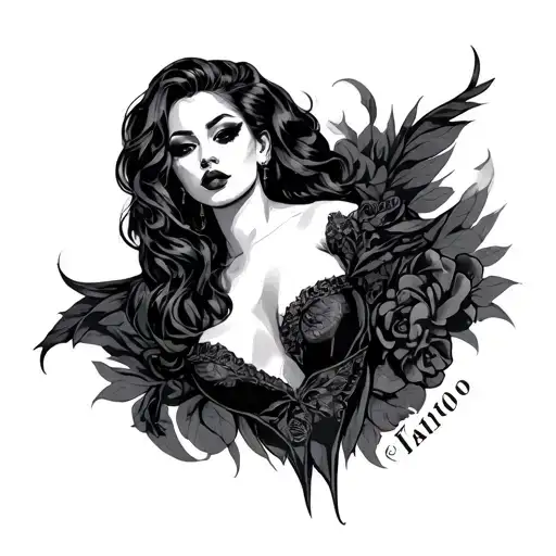 Slut tattoo design idea