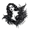 Slut tattoo design idea