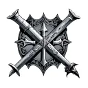 knight templar tattoo design idea