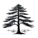 White Pine tattoo design idea