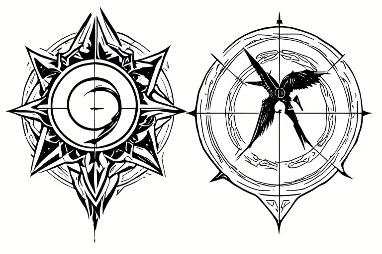 Star signs in the order : LEO SCROPIO CANCER SAGITTARIUS  tattoo design idea