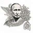 Vladimir Putin tattoo design idea