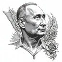 Vladimir Putin tattoo design idea