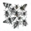 bugs tattoo design idea