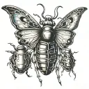 bugs tattoo design idea