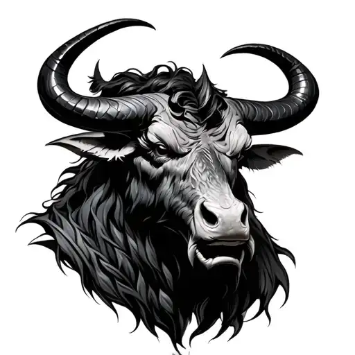 Minotaur tattoo design idea
