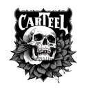 Cartel tattoo design idea