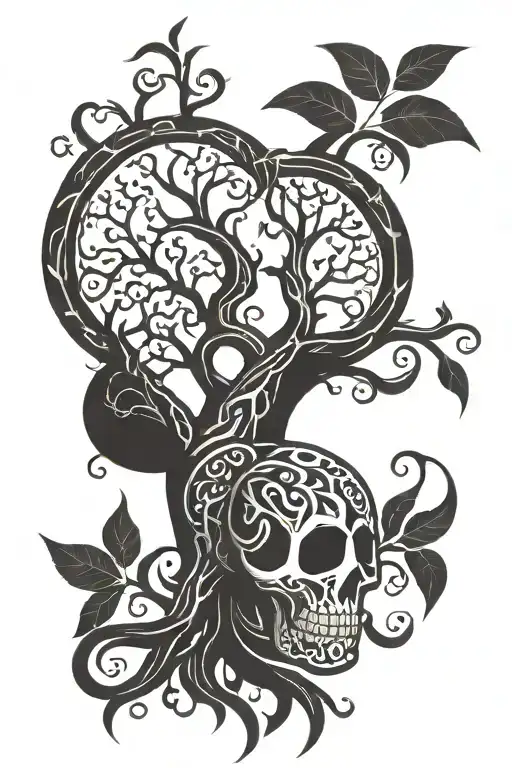 Poison Tree tattoo design idea