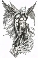 Sephiroth tattoo design idea