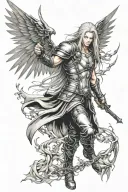 Sephiroth tattoo design idea