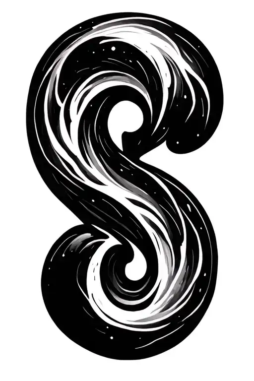 Hidden Semicolon tattoo design idea