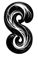 Hidden Semicolon tattoo design idea