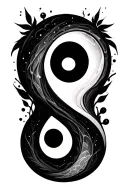 Hidden Semicolon tattoo design idea