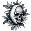 Cocoon tattoo design idea