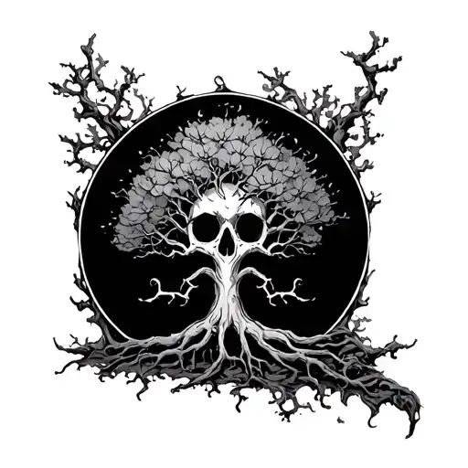 Poison Tree tattoo design idea