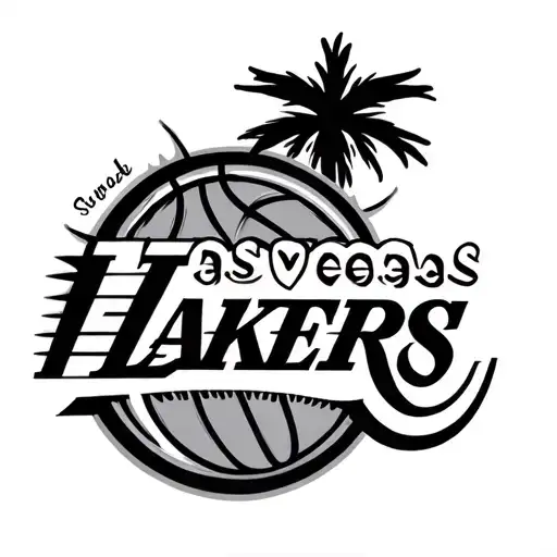 Las Vegas Lakers tattoo design idea