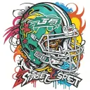 NFL street tattoo design idea