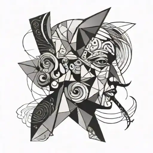 picasso tattoo design idea