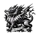 welsh tattoo design idea