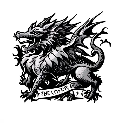 welsh tattoo design idea
