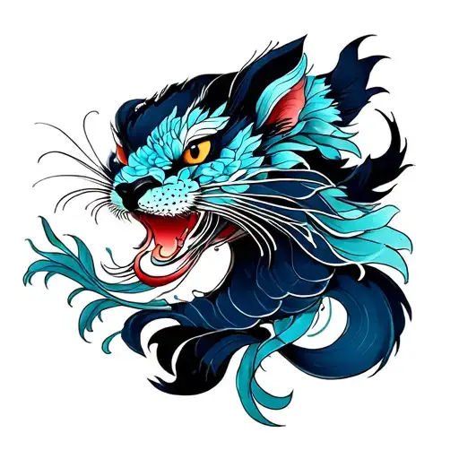 byakko tattoo showcasing a powerful tattoo design idea