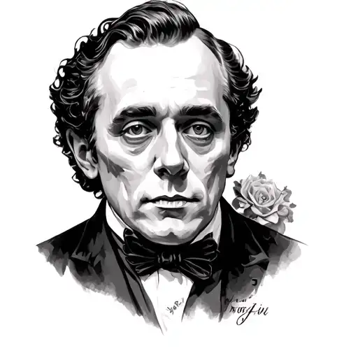 Someone who died called oscar harry white tattoo design idea