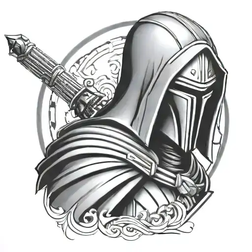 Darth Revan tattoo design idea