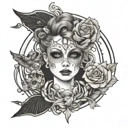muse tattoo design idea