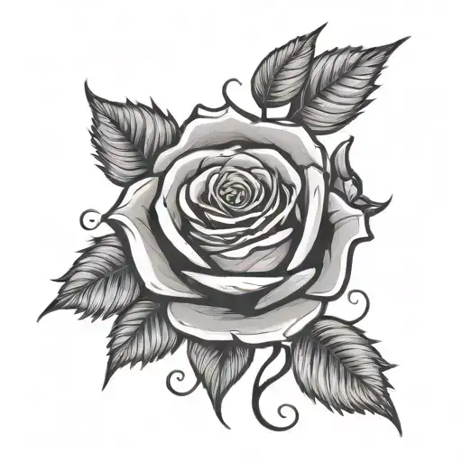 bdsm rose tattoo tattoo design idea