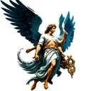 st Michael archangel tattoo design idea
