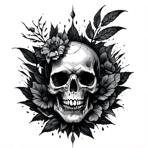 risk and rich tattoo design idea