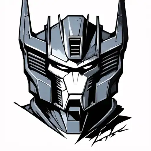 Optimus tattoo design idea