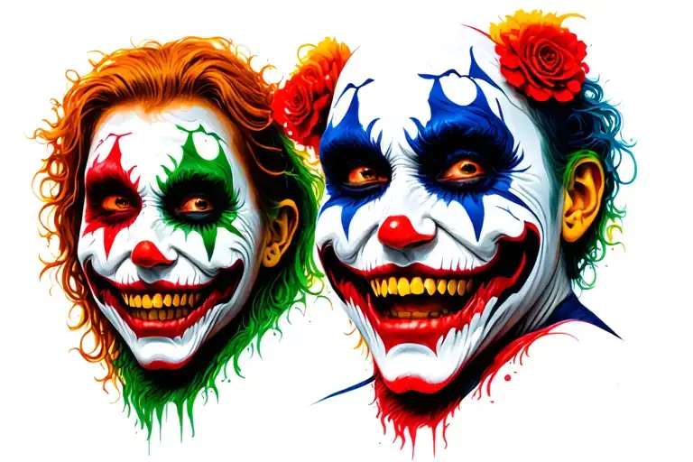 juggalo tattoo design idea