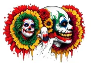 juggalo tattoo design idea