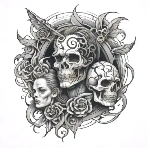BLOODLINE tattoo design idea